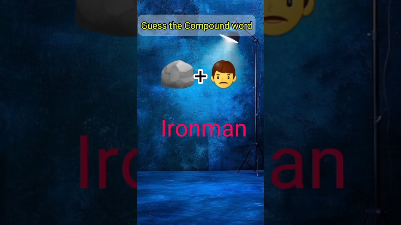 Guess the Compound word 