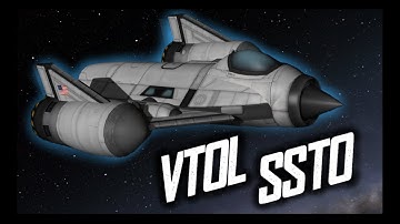 VTOL SSTO prototype \  KSP 1.12  \  Kerbal Space Program
