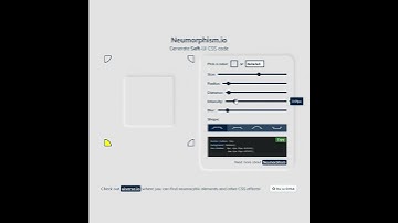 CSS Neumorphism Design Tool in 60 seconds! #shorts