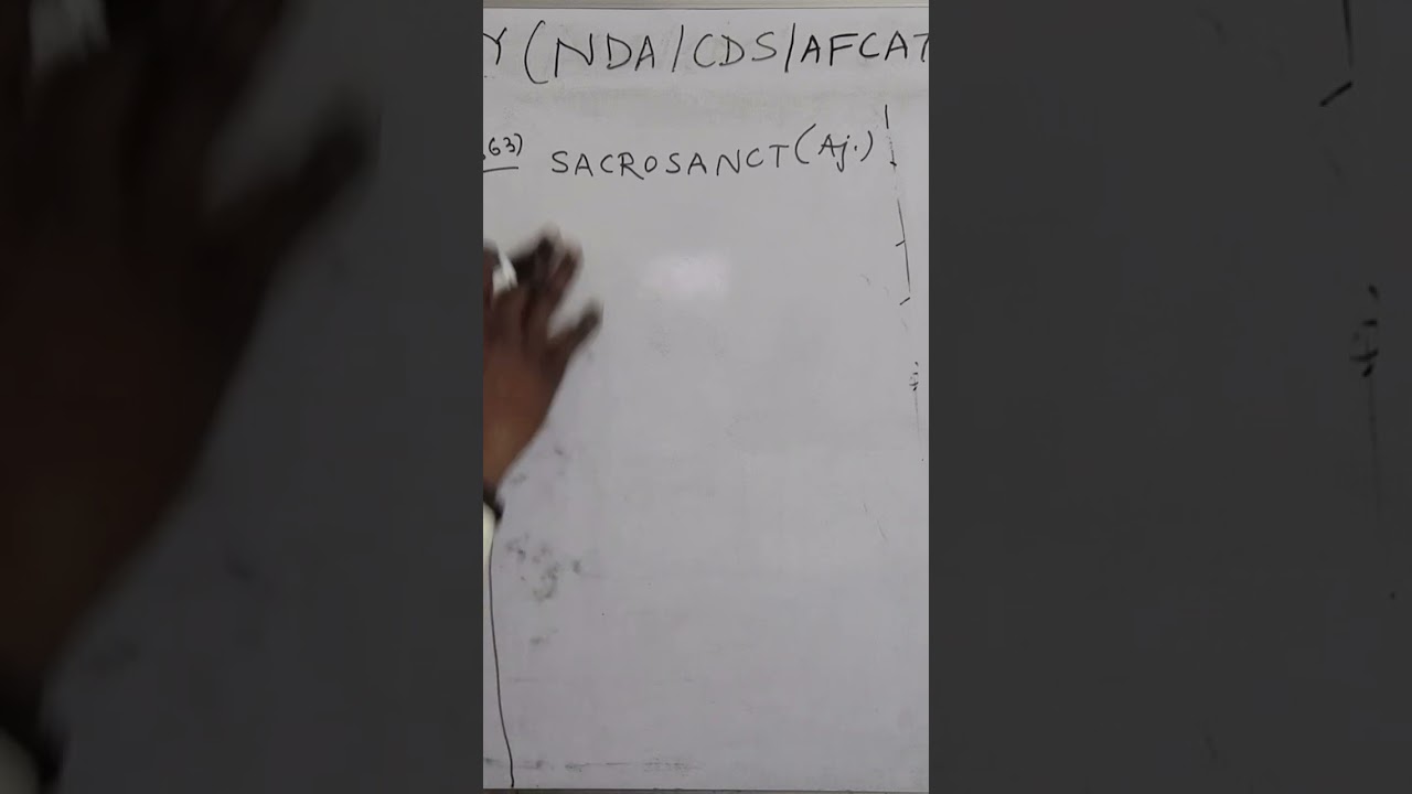 English for NDA CDS AFCAT CGL exam 