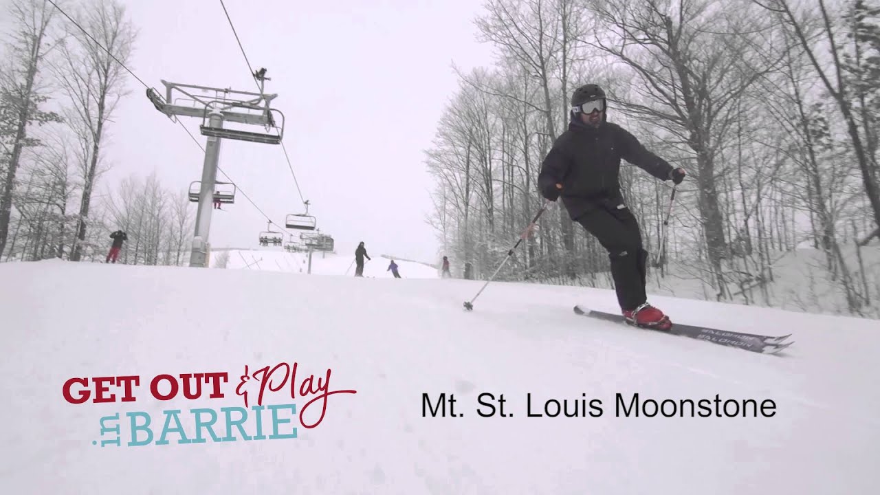 Ski Mount St. Louis Moonstone #WinterFun - YouTube