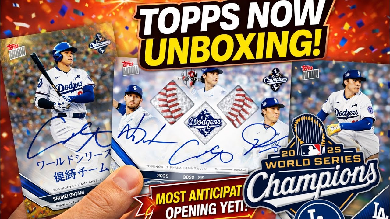 2025 World Series Champions – Los Angeles Dodgers | MLB Topps NOW
