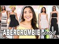 HUGE ABERCROMBIE SUMMER HAUL 🖤☀️ #abercrombie