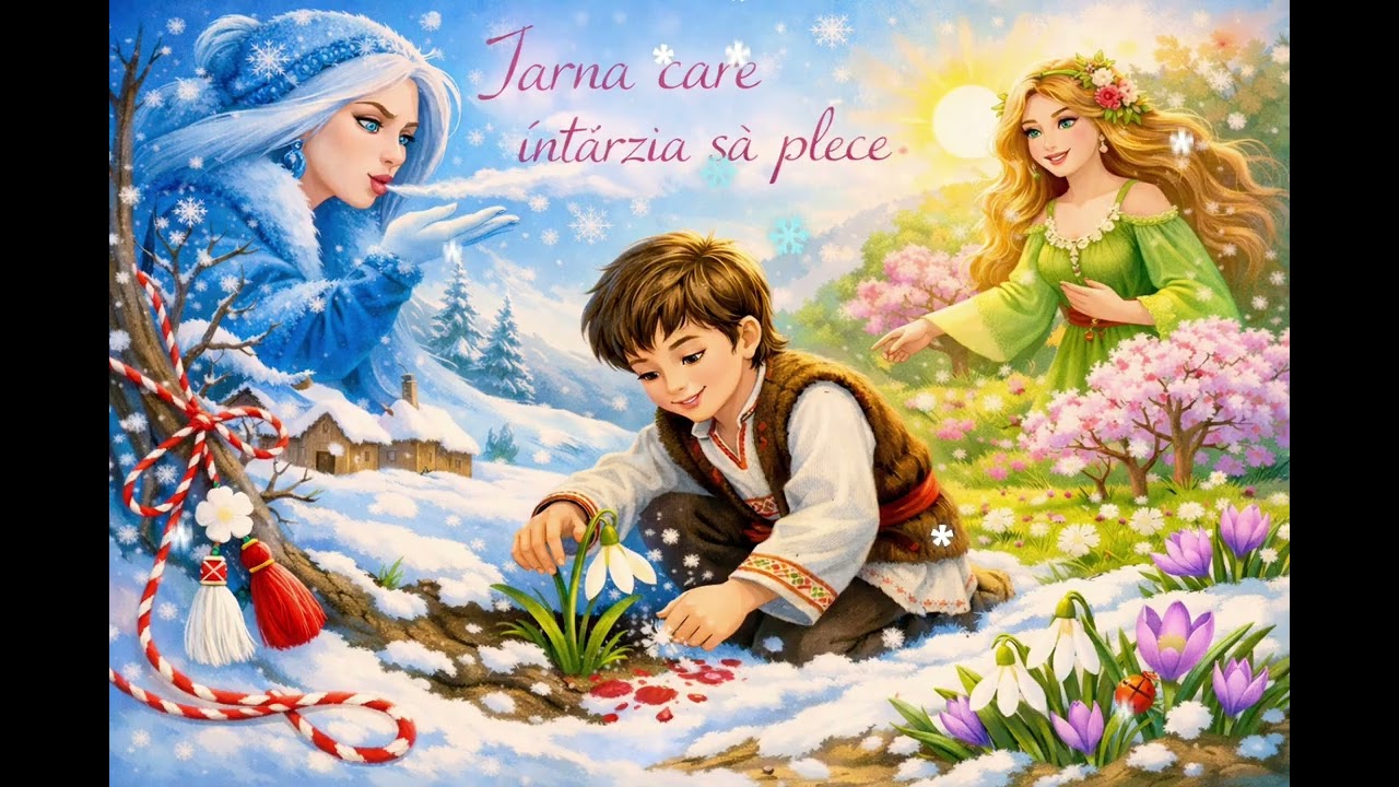 Iarna care întârzia să plece ! 
