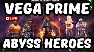 Live Abyss Heroes Carinas Vol 4: F2P Vega Prime - MCoC
