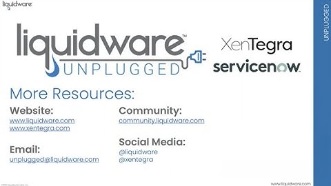 Unplugged: ServiceNow Integration