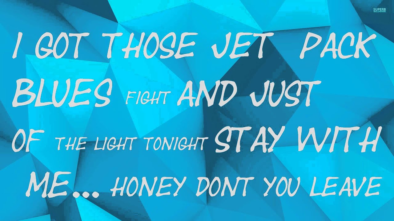 Fall Out Boy Jet Pack Blues (Lyrics) YouTube