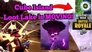 Loot Lake Moving - Fortnite Island Moving In Season 6 Gameplay