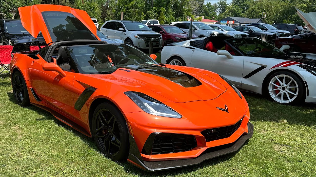 400+ Corvettes at VetteFest in Bayfield Ontario - July 5, 2025 - Largest Corvette Car Show in Canada