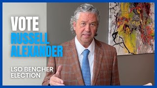 2023 Bencher Election Candidate: Russell Alexander by FamilyLLB 52 views 1 year ago 3 minutes, 25 seconds