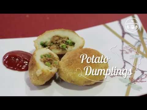 Video: Mga Dumpling Na Pinalamanan Ng Mga Hilaw Na Patatas