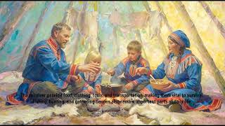 The Sami culture (1960s) | AI Monet Style Cultural Visual Poem