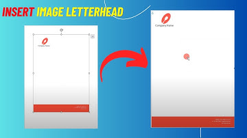 How to Insert Image Letterhead in Word Document | Insert an Image Letterhead in Word?