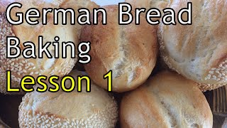 Bread Baking class Lesson 1 - How to make your own Sourdough