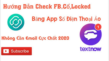 Hướng Dấn Check Facebook,Nick Cổ,Locked Bằng Ap Sđt Ảo Cực Chất 2020-Văn Huy Official