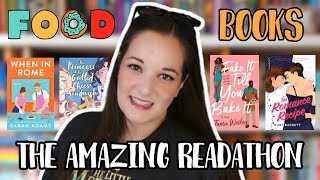 The Amazing Readathon Book Recommendations | ALL ABOUT FOOD 🥕🍉🍌
