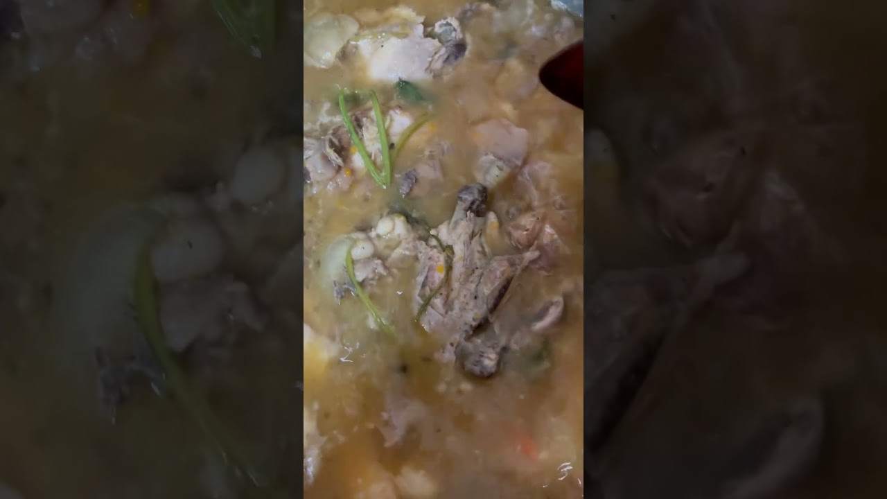 SANCOCHO SOUP RECIPE. Caribbean, Spanish food dish, with multiple vegetables and meats.