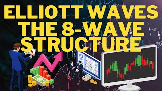 Elliott Wave Technical Analysis Tutorial 3: The 8-Wave Structure! Elliott Waves Explained!