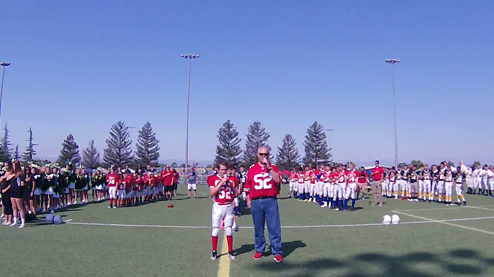 LJFL National Anthem Julian and Jack Quigley Augus...