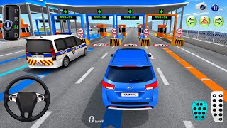 Kia Carnival at Highway Toll Gate!😱Realistic Korean Traffic Police Checkpoint | 3D Driving Class screenshot 2
