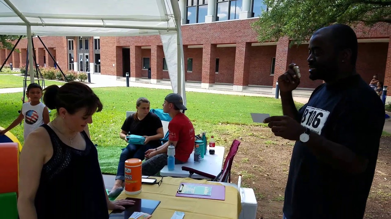 Stuff the Bus at Teleperformance in Killeen - YouTube