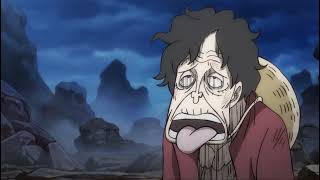 Luffy turns into an old man Gear 5 English Dubbed