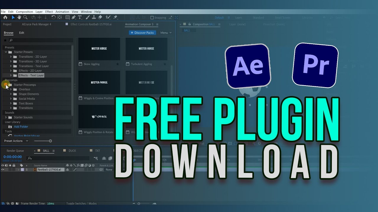 Transform your animations into pro level with this free plugins after