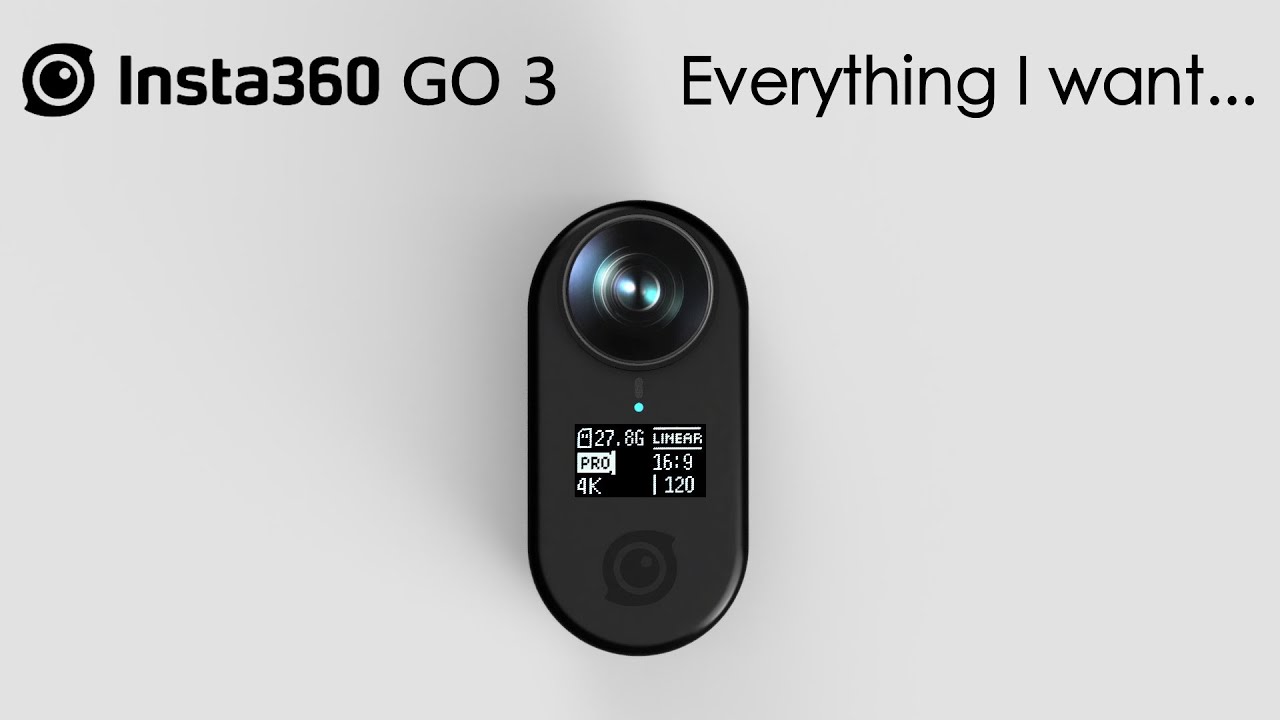 My Insta360 Go 3 Wish List 