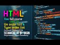 HTML class : 07 || Full course || Technical AT || Website design