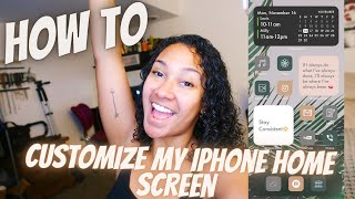 HOW TO Customize my iPhone home screen with new IOS 14 Update screenshot 5