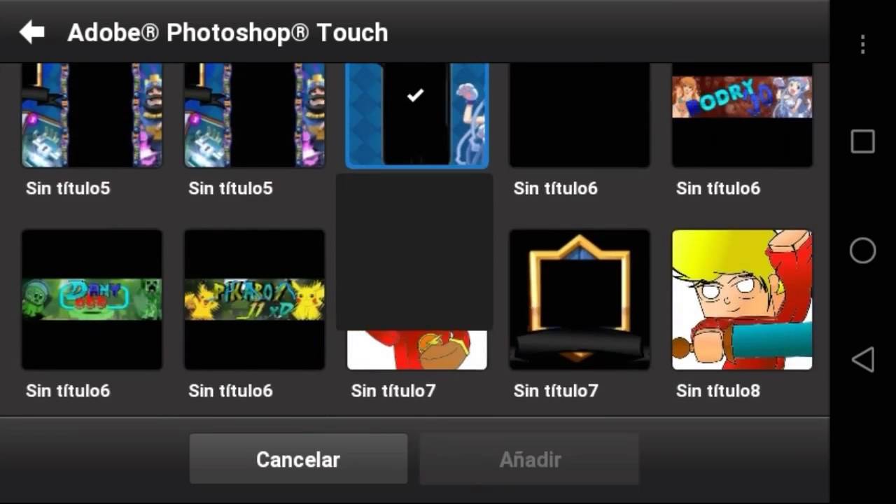 Banner template for Android