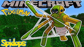 HOW TO FIND SPIDOPS PIXELMON REFORGED - MINECRAFT GUIDE - VERSION 9.2.8