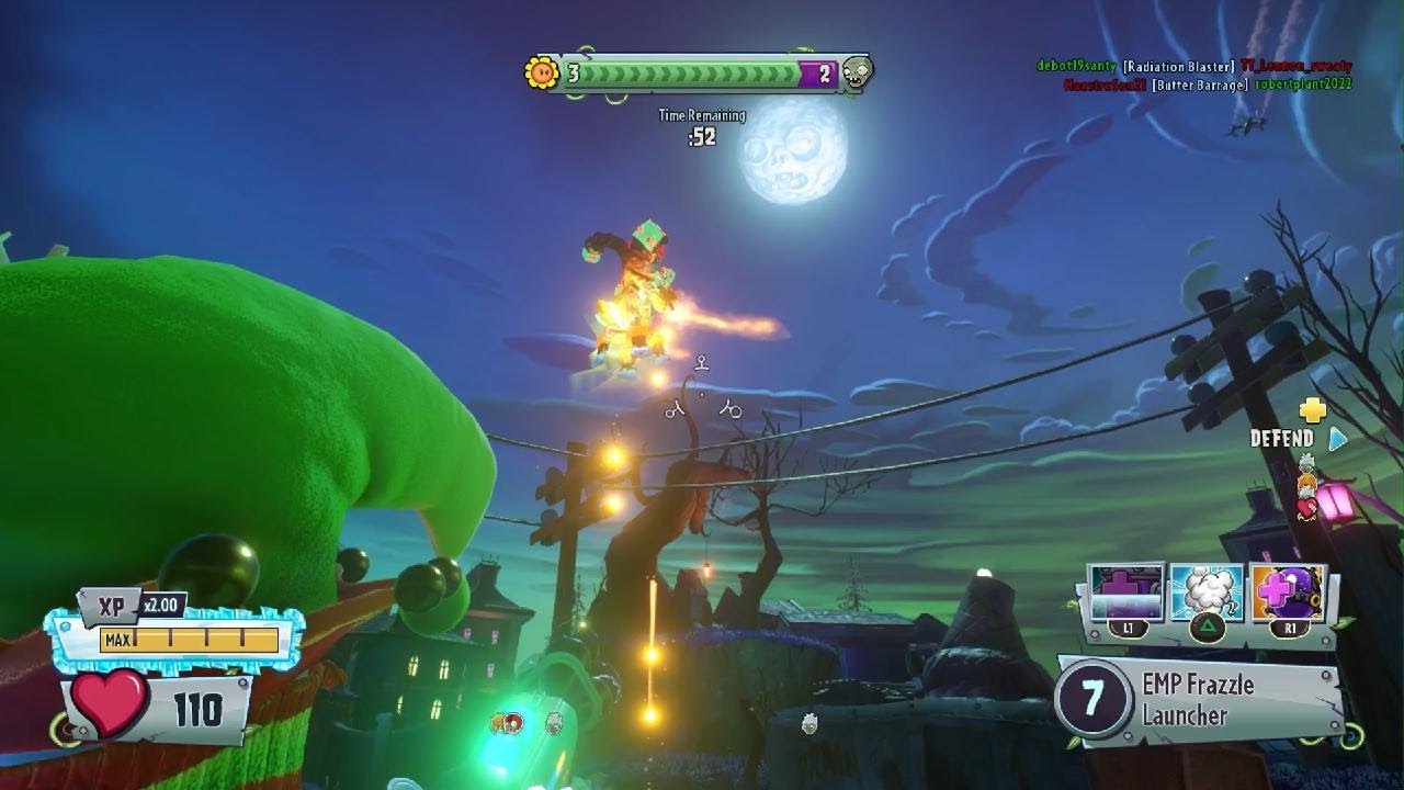 PVZ GW2: Physicist 121 Kills Get off my lawn a thon