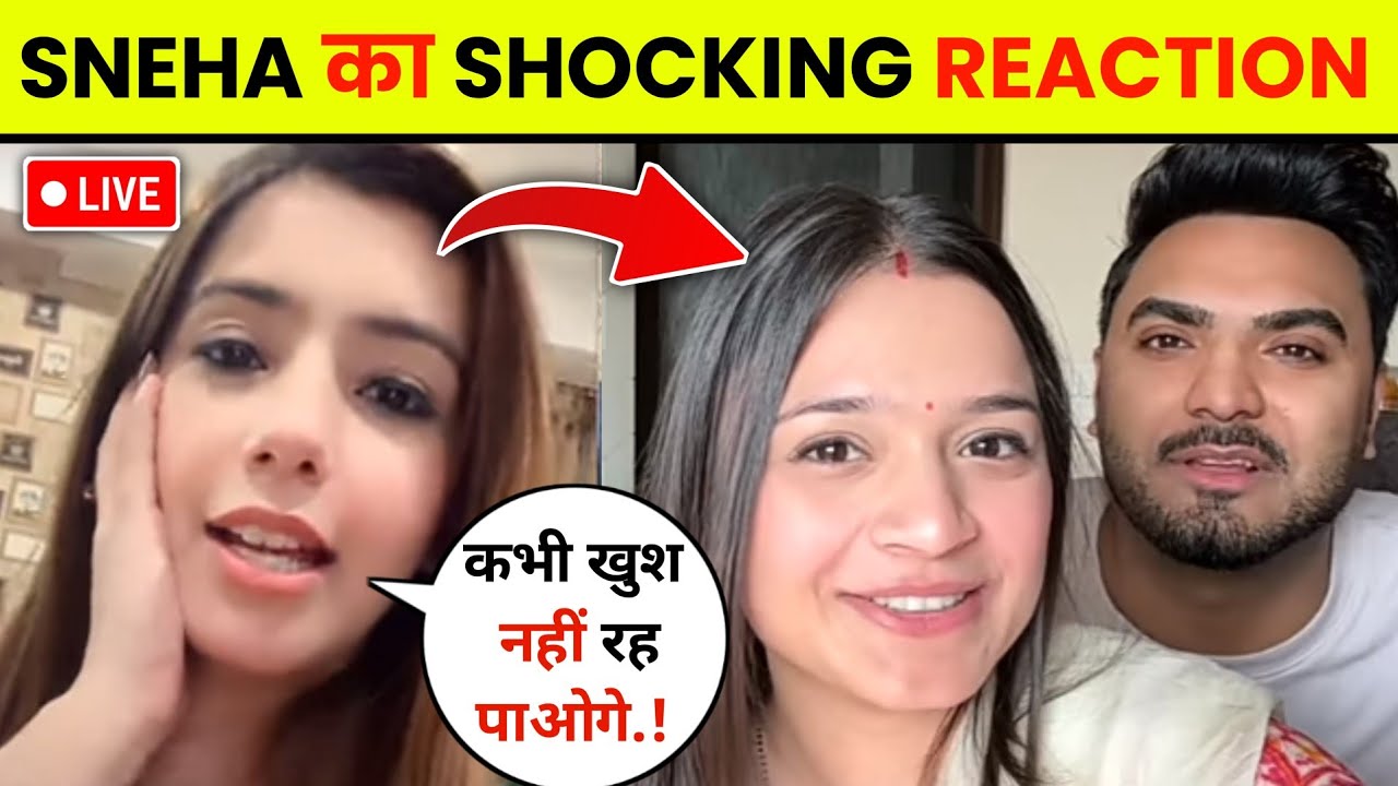 Sneha Sachdeva Shocked Reaction Sneha Sachdeva Insta Live Sneha Ki