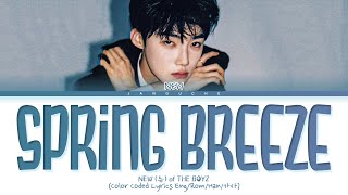 NEW (뉴) - 'Spring Breeze (봄바람처럼 날 찾아와) [ABP OST Pt.9]' (Color Coded Lyrics Eng/Rom/Han/가사)