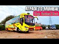 Natraj Travels' latest AC Sleeper/Seater bus | Atpadi to Mumbai bus journey