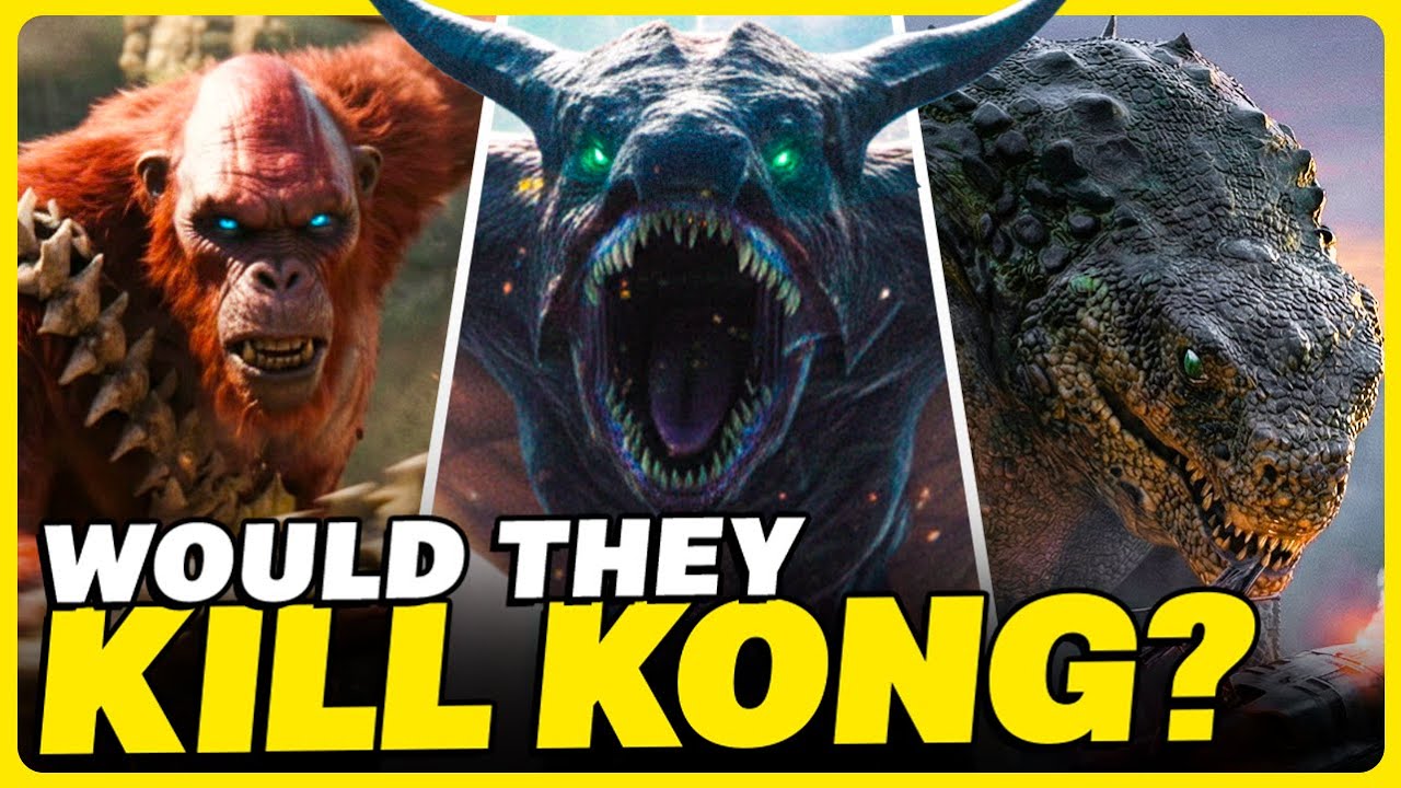THE 7 DEADLIEST CREATURES OF THE HOLLOW EARTH! Are Godzilla and Kong in Danger