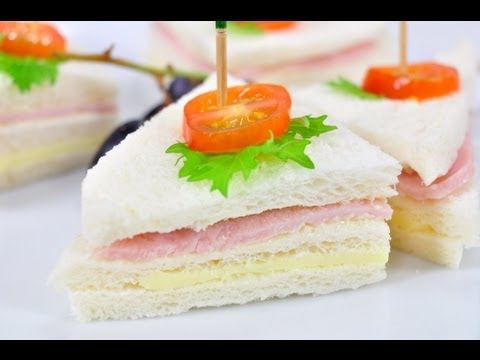 แซนวิชแฮมชีสเย็น Ham Cheese Sandwich - Youtube