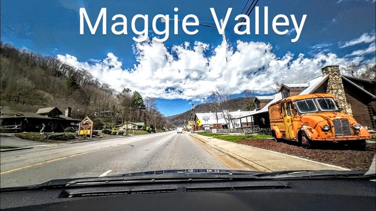 Maggie Valley, NC, USA 2024 | Driving Tour Downtown | 4K