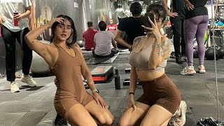 Ruru and Ameha go to the gym