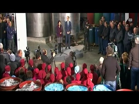 სალომე ზურაბიშვილი გორის საწარმოში დასაქმებულებს შეხვდა