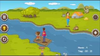 River Crossing : Logic Puzzles -  weights Walkthrough (Android Gameplay ) screenshot 4