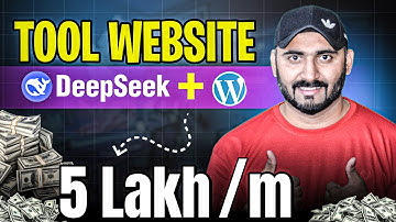 How to Earn with DeepSeek AI | Create a Tool Website Using Deepseek AI