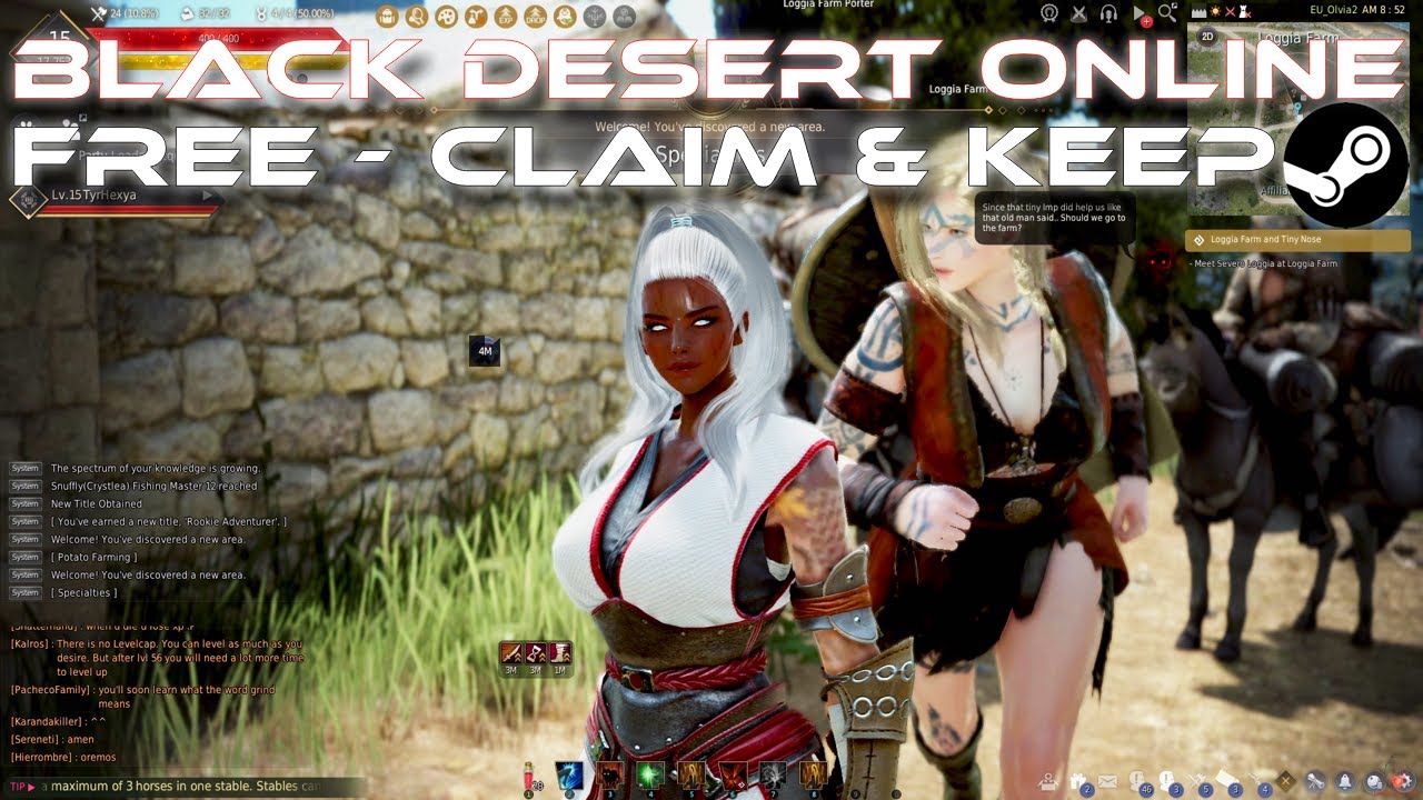 Black Desert Online Revue des Classes/Poses/Mystic Run YouTube