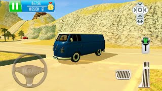 Offroad Minibus Parking Simulator - Modern Offroad Minibus Parking Game | Android Gameplay