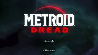 Metroid Dread Title Screen (Switch)