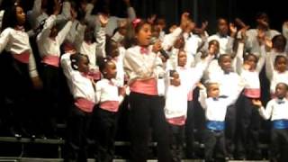 Video thumbnail of "Heavenly Voices Gospel Children's Choir "I Lift Up My Hands""