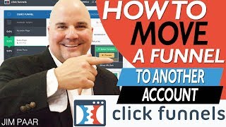 How To Move Clickfunnel To Another Account - Share A Clickfunnel - Clickfunnel Tutorial