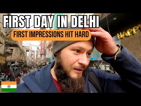 My First Day in Delhi After 10 Years | Culture Shock, Street Food and Temples!