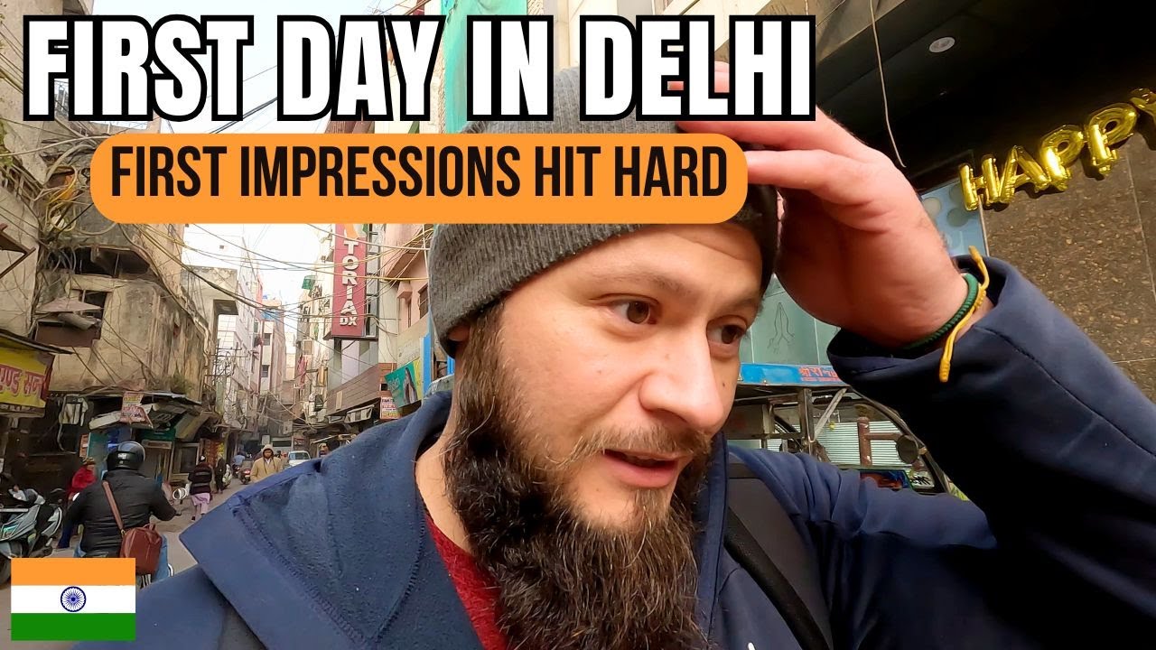 My First Day in Delhi After 10 Years | Culture Shock, Street Food and Temples!